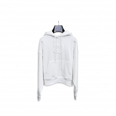 GUCCI HOODED FLEECE SWEATSHIRT